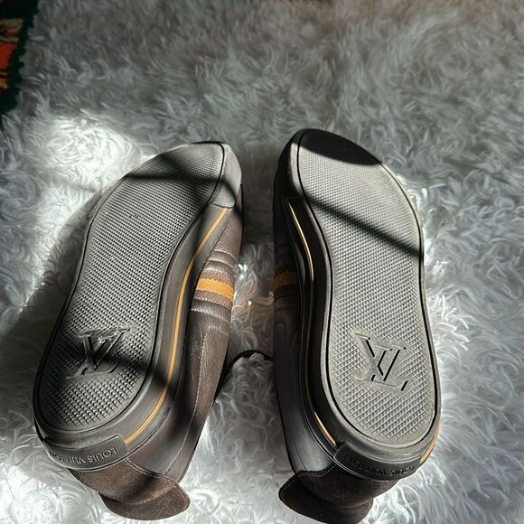 LOUIS VUITTON Low Trainers - LV Men’s Size 9.5 (US Men’s Size 10.5) - Picture 5 of 11